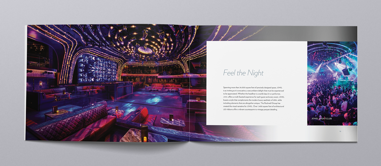 ARIA Resort and Casino Sky Suites brochure design