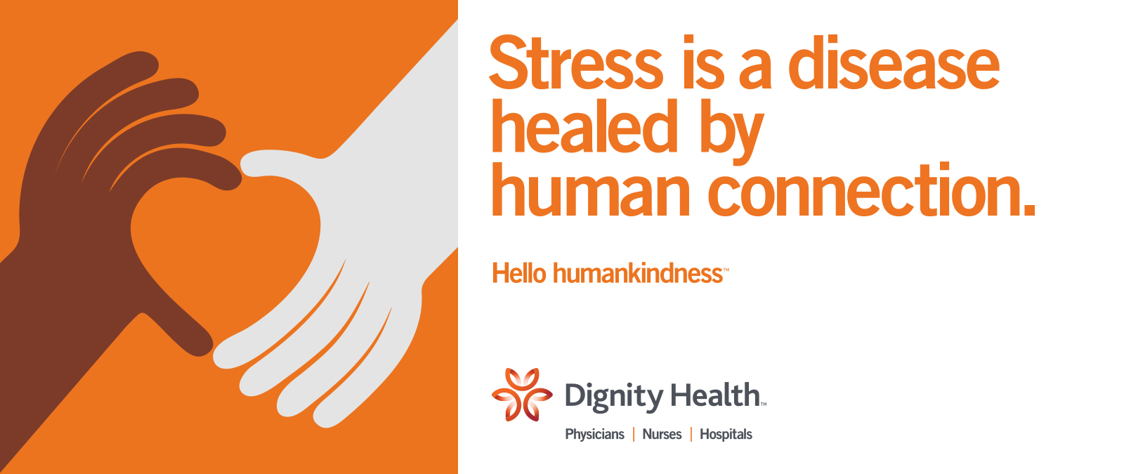 Dignity Health Science of Humankindness billboard advertising
