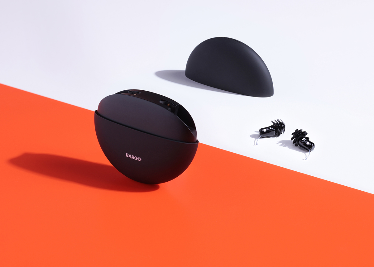 Eargo Neo HiFi product photography