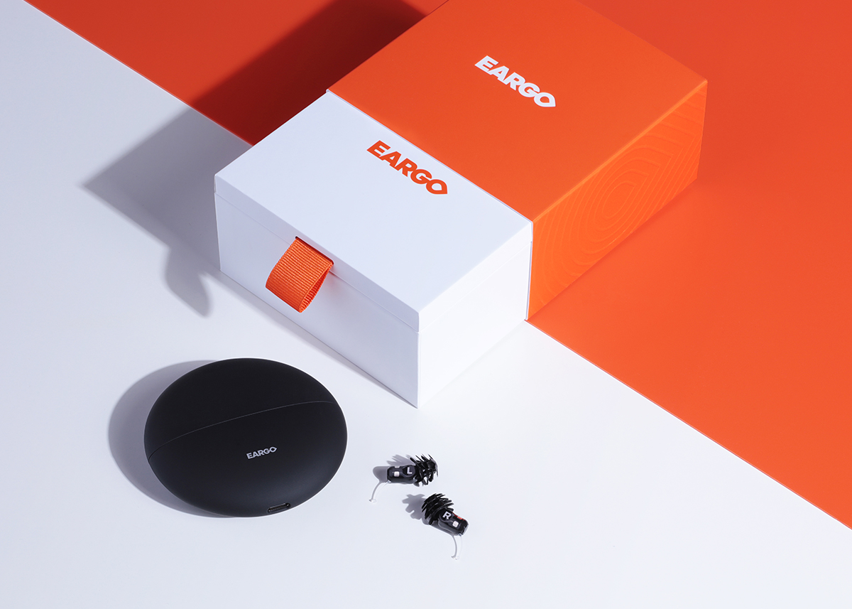 Eargo Neo HiFi product photography