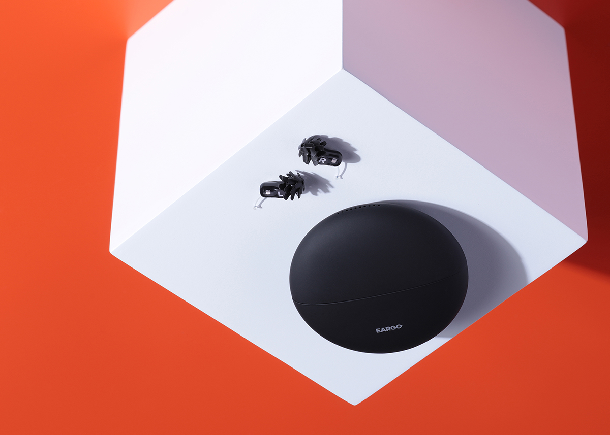Eargo Neo HiFi product photography