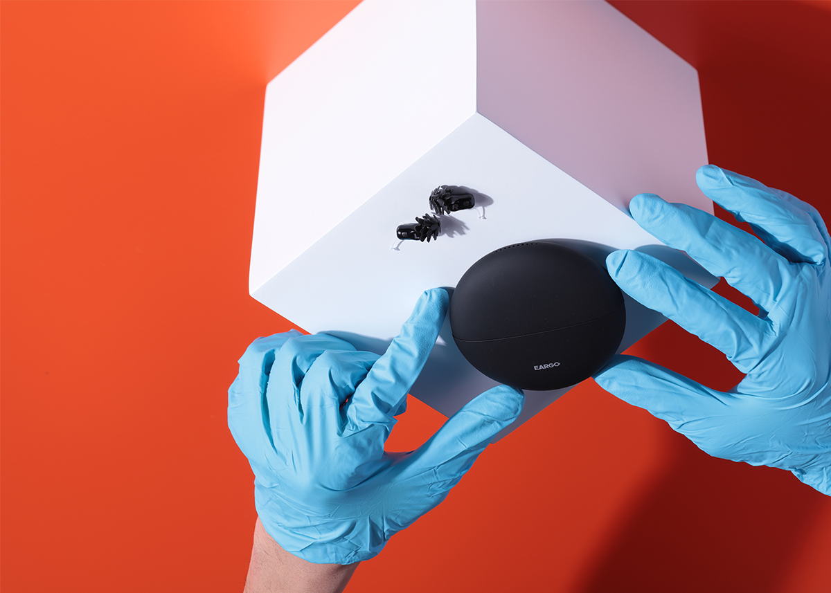 Eargo Neo HiFi product photography