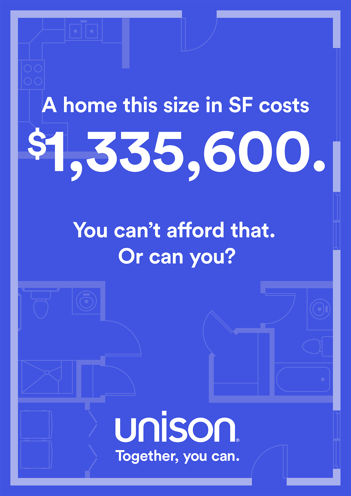 Unison billboard advertisement design
