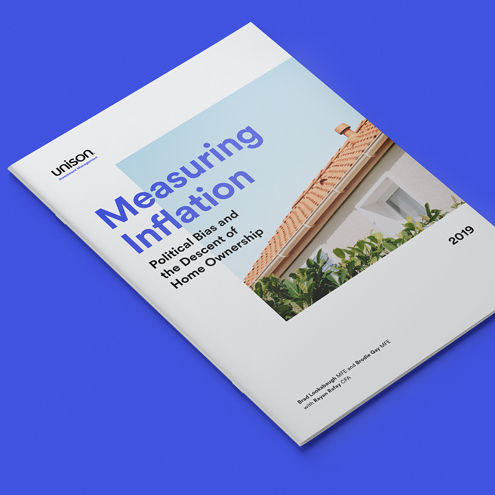 Unison report cover design featuring clean typography and minimalist layout reflecting the brand's simplicity